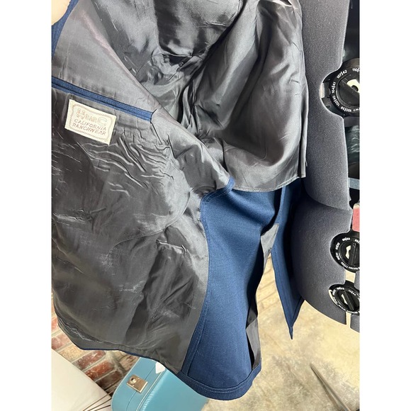 HbarC California rancher western Blazer navy blue - Picture 11 of 13